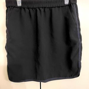 Black, J-Crew skirt